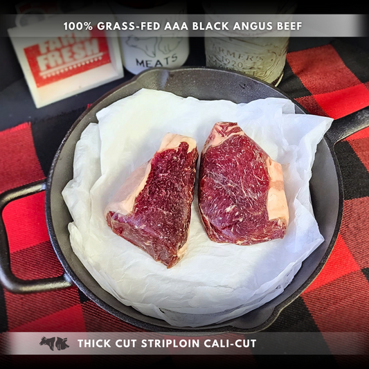 8 oz Cali-Cut Striploin - Thick Cut (Grass Fed)
