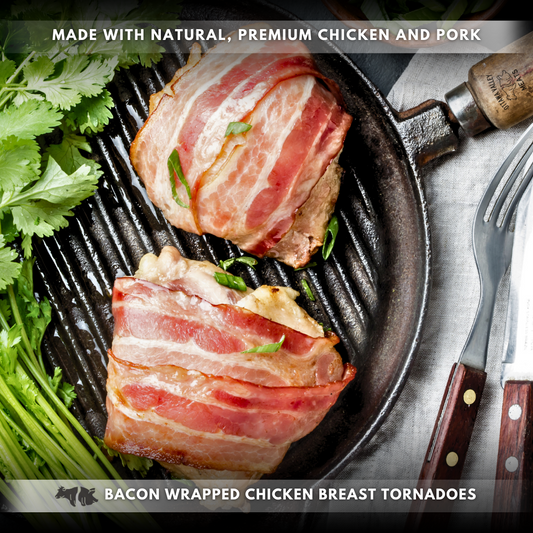 Chicken Tornadoes - Chicken Breast with Bacon