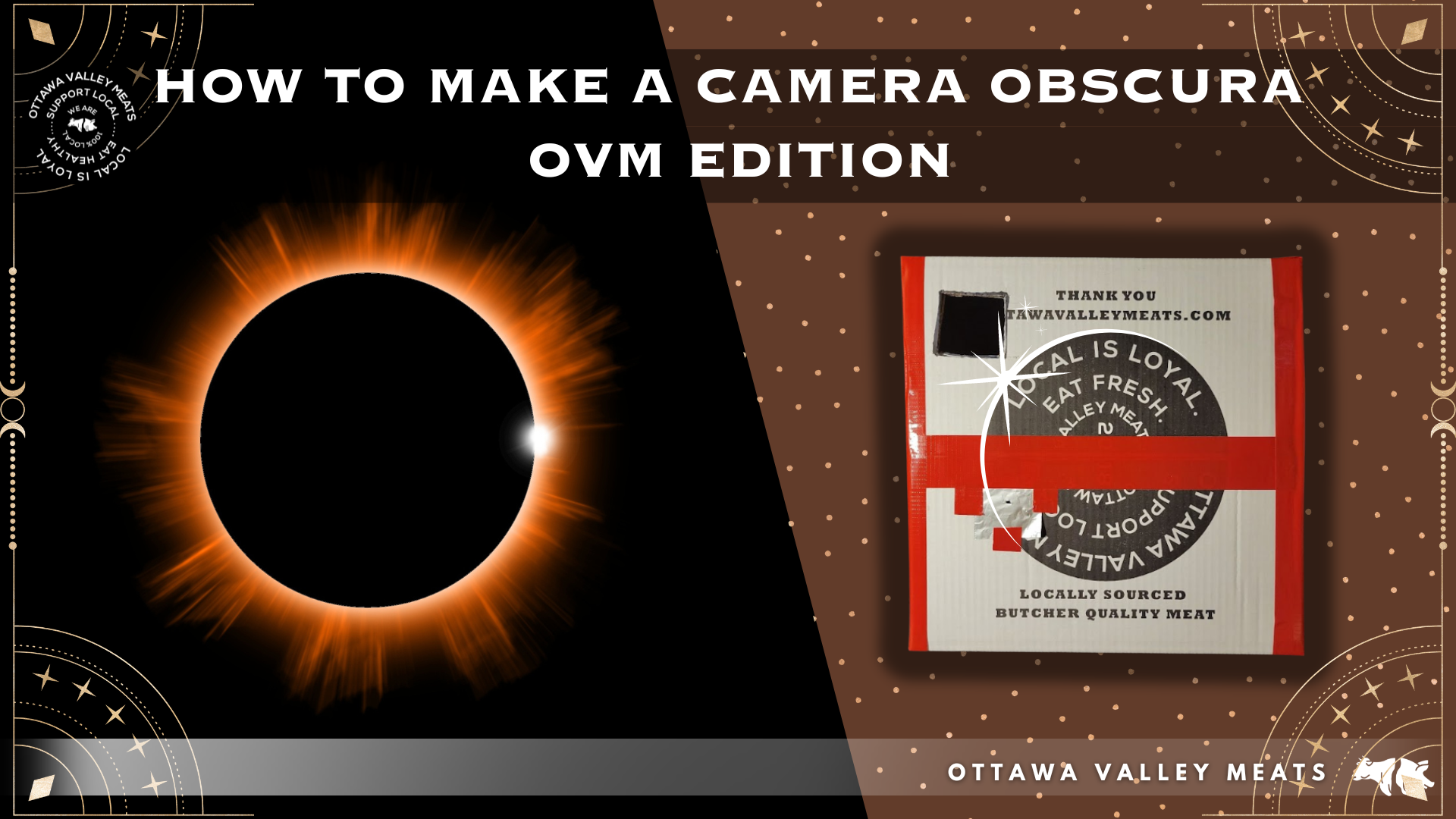How To Make A Camera Obscura - OVM BOX EDITION