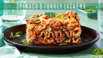 Spinach And Turkey Lasagna