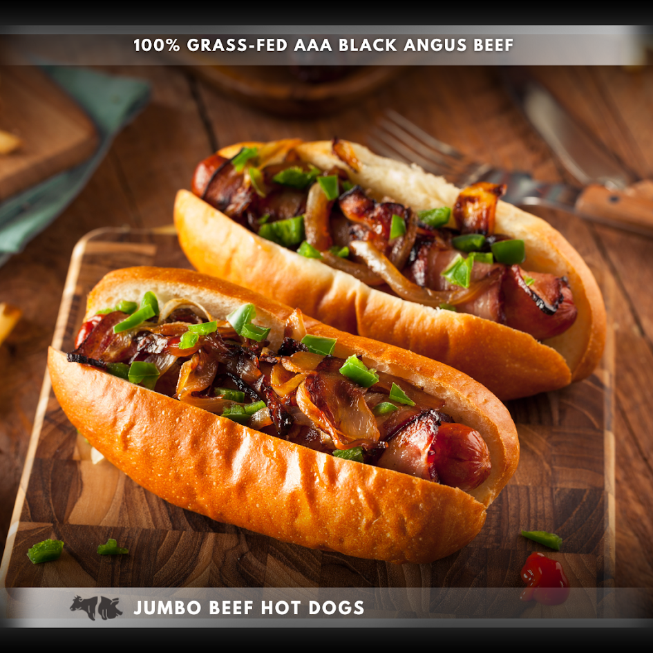 All Beef Grass Fed Hot Dogs