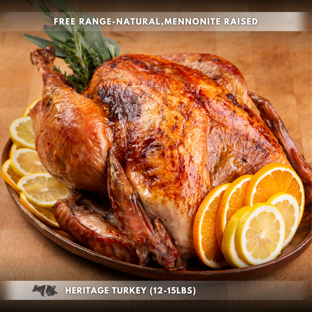 Free Range Heritage Turkey (11-14lbs)