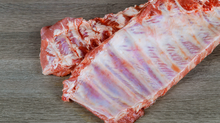 Côtes de porc entières