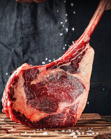 Steak Tomahawk (nourri à l'herbe)