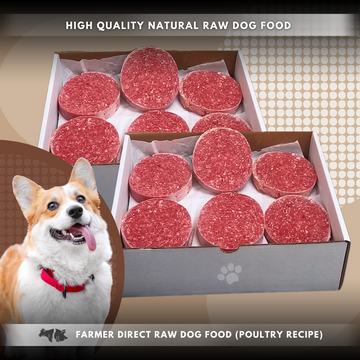Farmer Direct Raw Dog Food (Poultry Recipe)