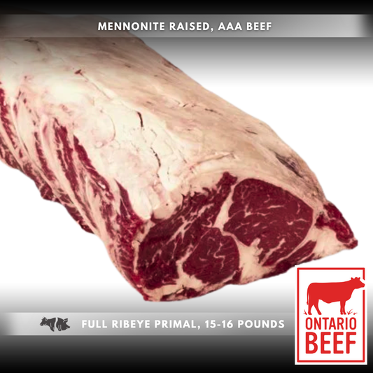 15-17 lb Whole Ribeye Primal (AAA, Grass-fed)