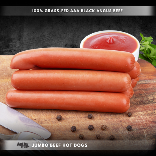 All Beef Grass Fed Hot Dogs