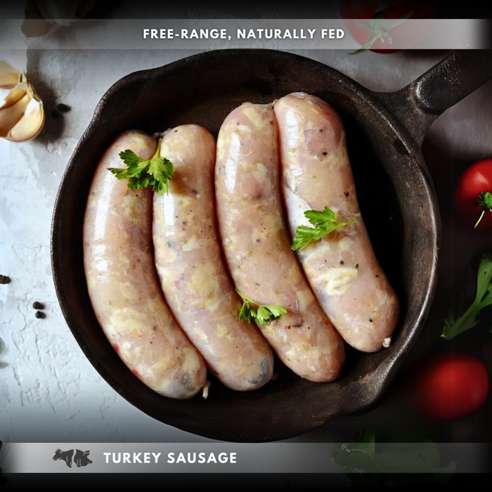 NOUVEAU ! Saucisse de dinde (Fermière)