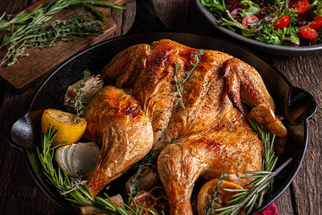 Herb & Garlic Spatchcock Chicken