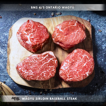 Wagyu Sirloin Baseball Steak