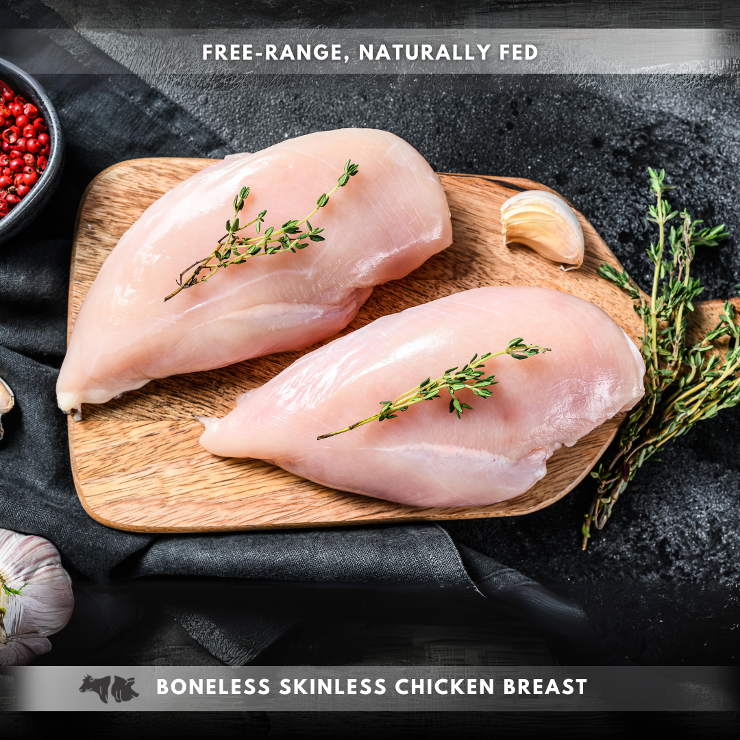 Boneless Skinless Chicken Breast (Free Range)